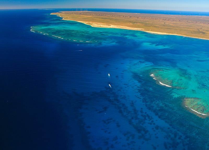 Aerial Ningaloo Reef