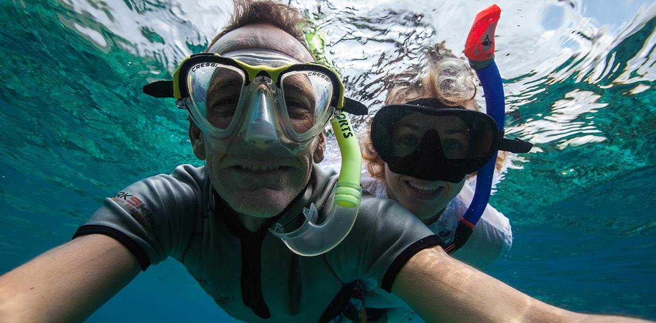 Dive Ningaloo - Snorkel Selfie