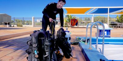 refresher2 Dive Ningaloo - Equipment Setup